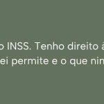 Sou MEI e pago o INSS. Tenho direito à aposentadoria